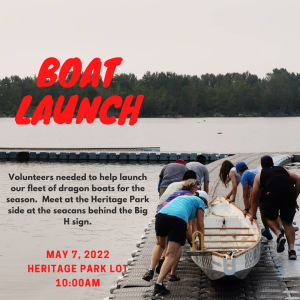 Read more about the article CORRECTION for Boat Launch: Saturday, May 7th